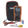 Klein Tools Slim Digital Multimeter, TRMS Auto-Ranging, 600V, Temp MM450